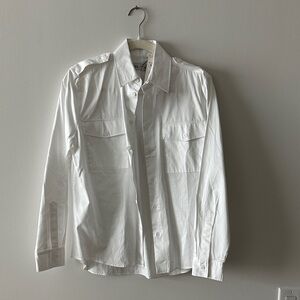 Zara Crisp White Shirt